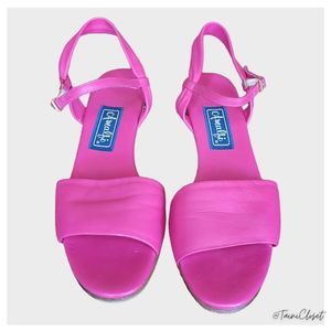 Amalfi Vintage Vicki Hot Pink Nappa Leather
